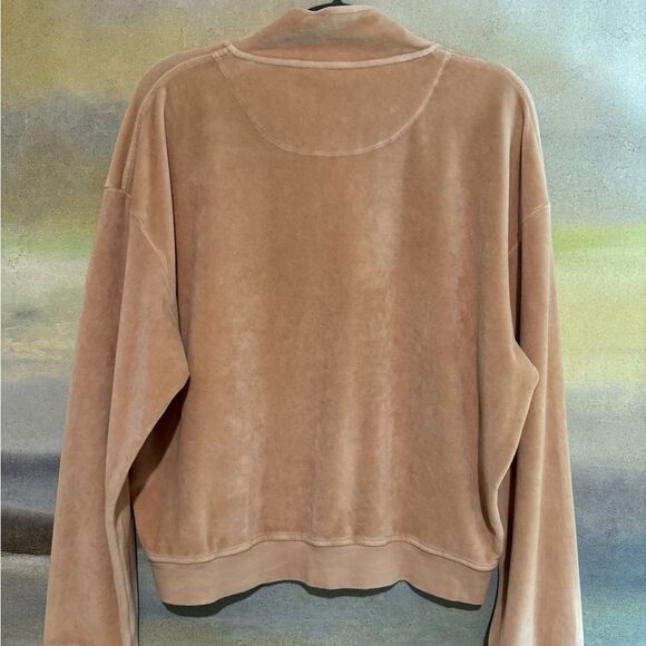WSLY Cream Quarter-Zip Top - Picture 3 of 5